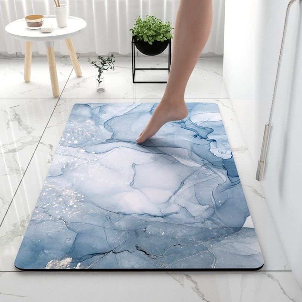 SHENGANG Dywaniki łazienkowe miękka mata podłogowa super chłonna toaleta dywan drzwi maty pod stopy łazienka antypoślizgowa gumowa dywanik pod prysznic, 3,60 x 90 cm