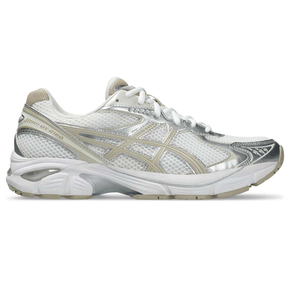 ASICS Unisex GT-2160 Sportstyle Shoes, 7, White/Putty