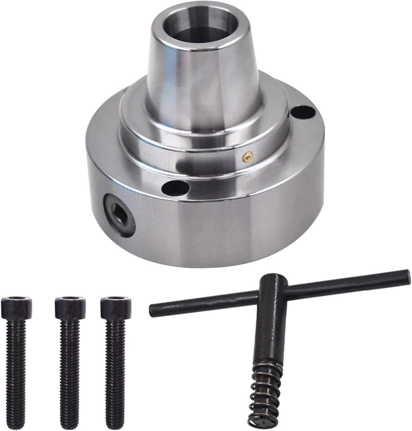 kimllier 5 Inch 5C Plain Back Collet Lathe Chuck Fit for CNC Lathe Machine