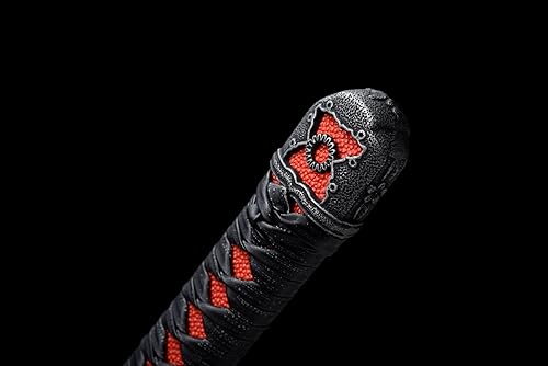 Miniatura 5 de Espada forjada a mano de acero de alto manganeso dos veces un lobo mueren cortar espada dura Katana