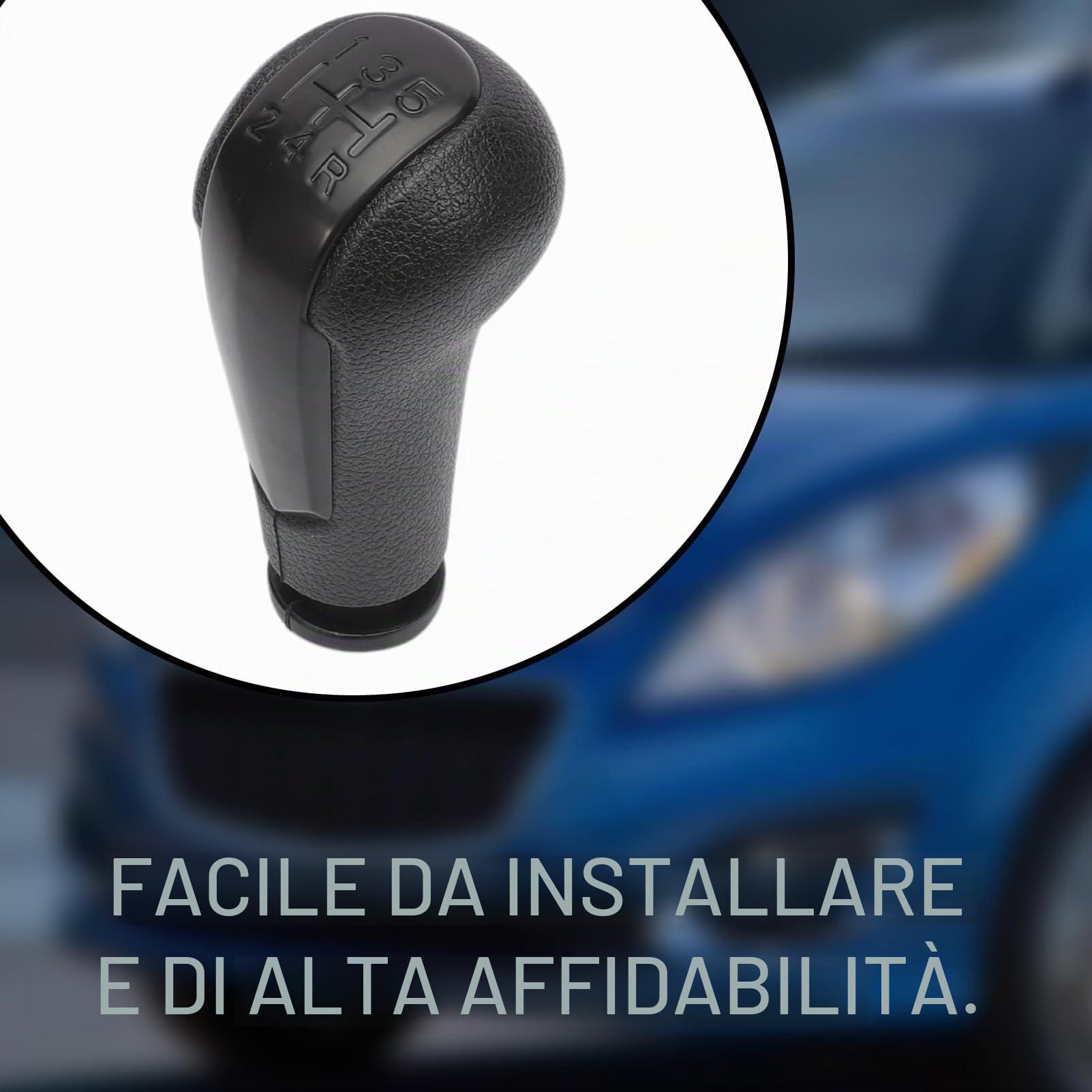 KASturbo Pomello del cambio a 5 velocità compatibile con Spark 2011 2012 2013 2014 2015 2016