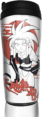 Miniatura 2 de Ekocev Anime Tenchi Muyo Ryoko - Tazas de café portátiles con doble aislamiento al vacío, tazas de viaje de moda