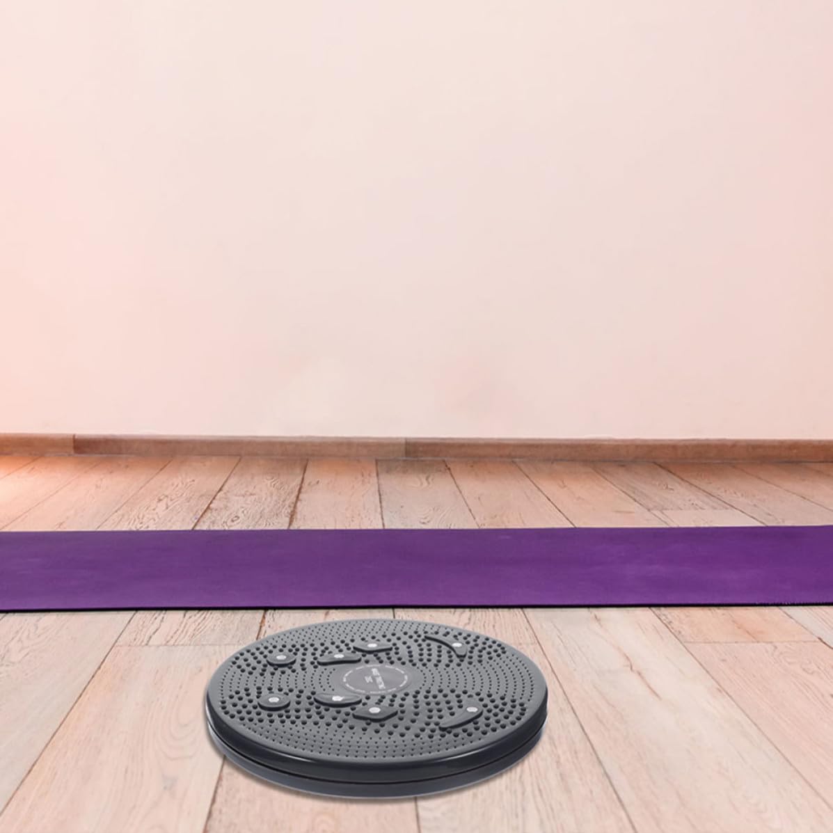Planche à Torsion Taille Noire en PP, Lot de 2 Pièces