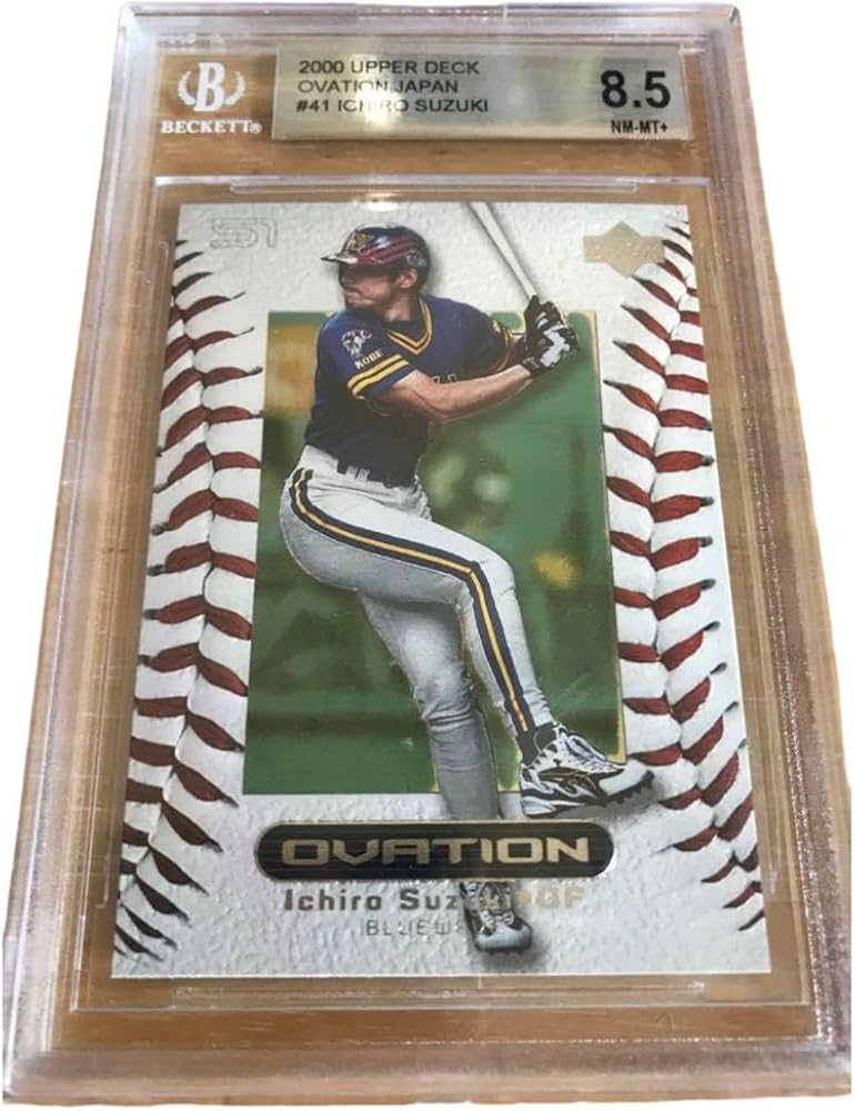 イチロー【BGS8.5】2000 UPPER DECK OVATION 41 イチロー【BGS8.5】2000 UPPER DECK OVATION 41 イチロー【BGS8