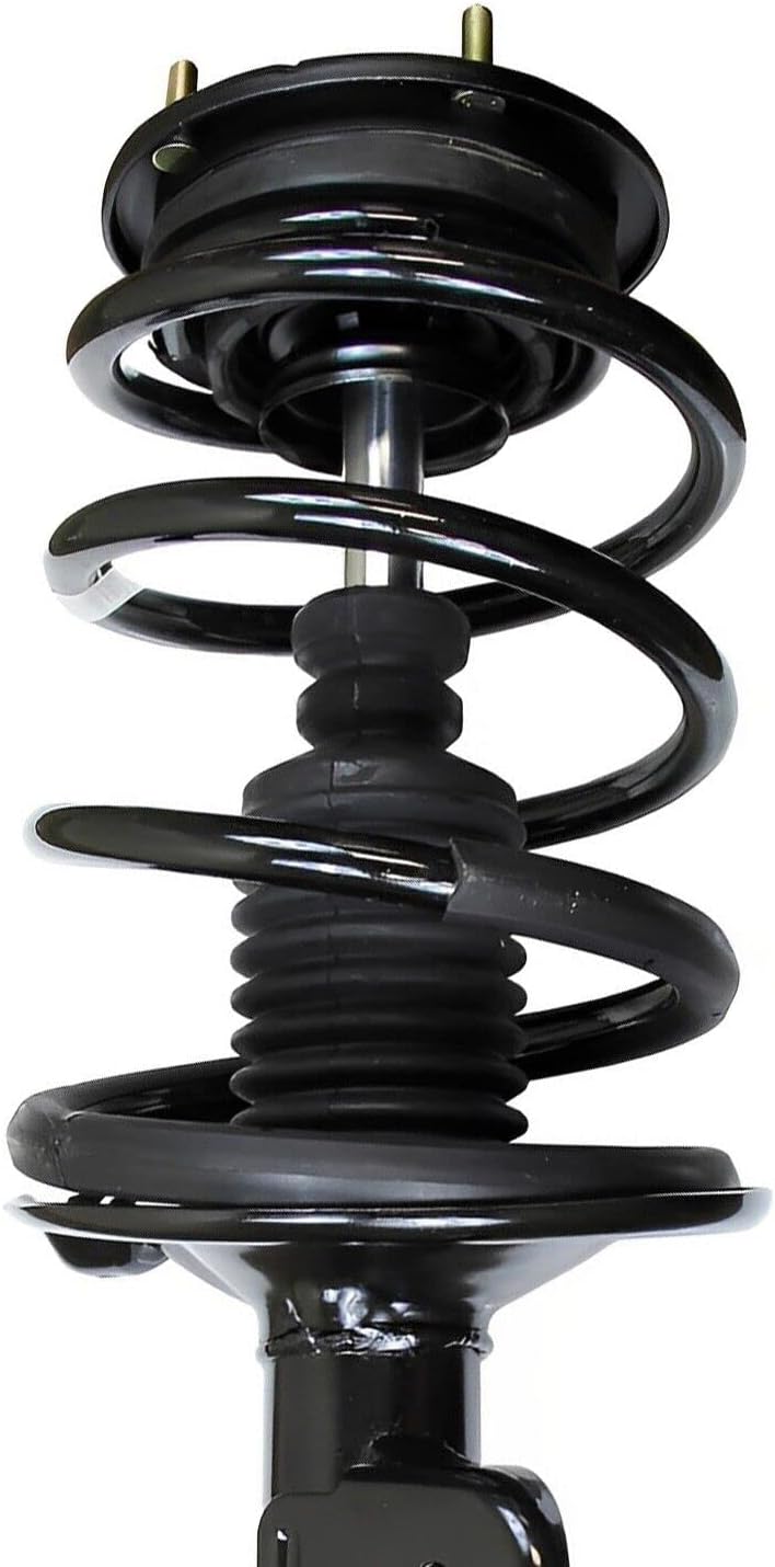 Detroit Axle - FWD Front Right Strut for 05-07 Ford Five Hundred Mercury Montego, Passenger Side Strut & Coil Spring Assembly 2005 2006 2007 Replacement Suspension