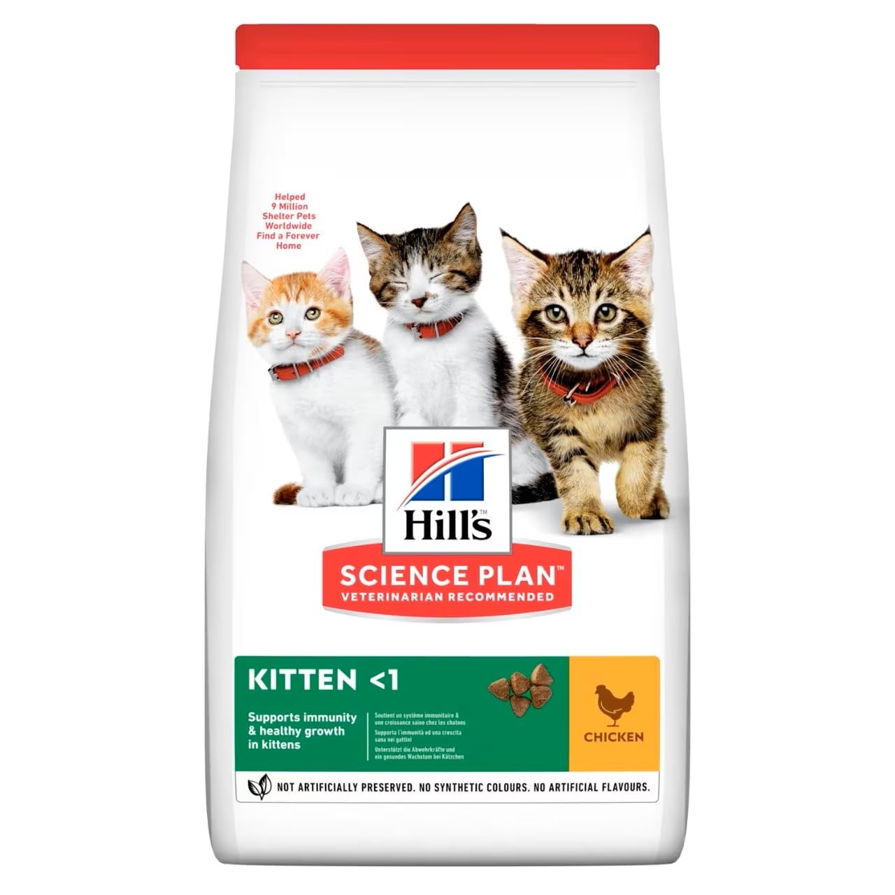 Science Plan Kitten Food with Chicken 1.5kg