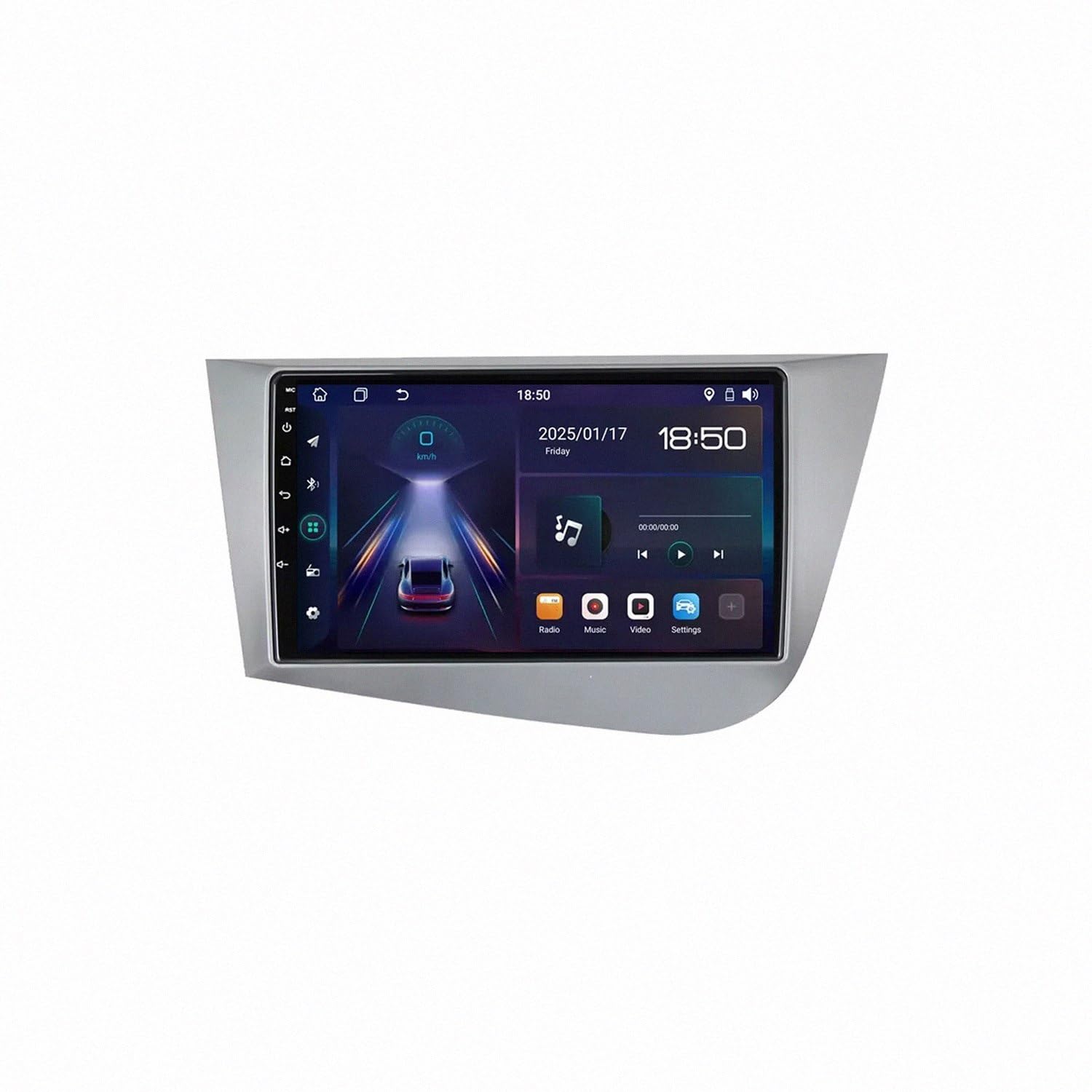 Radio 2 DIN para Seat Leon 2 con Carplay y Android Auto Navegación Bluetooth 1G 32G 8