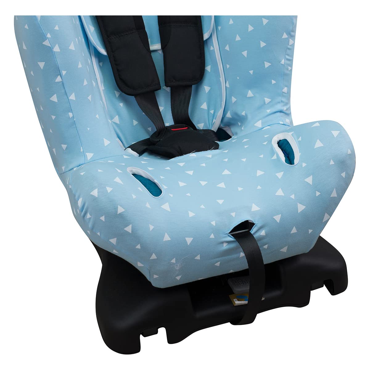 JYOKO Kids Fotelik samochodowy Kompatybilny z Axkid Minikid, Kidzone, Duofix (Blue Sparkles)