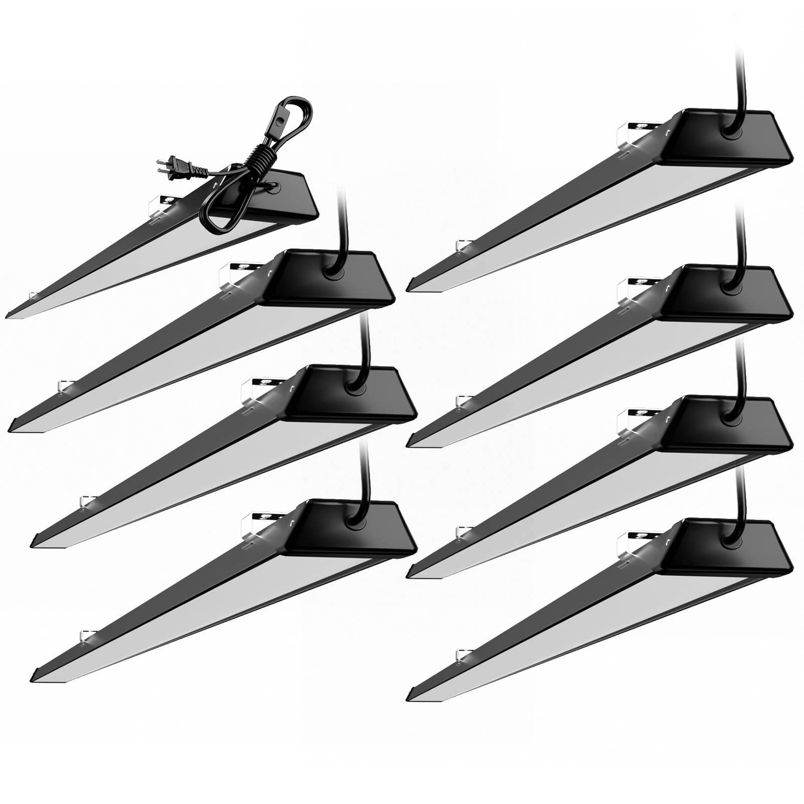 bulbeats Compact LED Shop Light 4FT, 50W 5000K Daylight [Eqv. to 200W