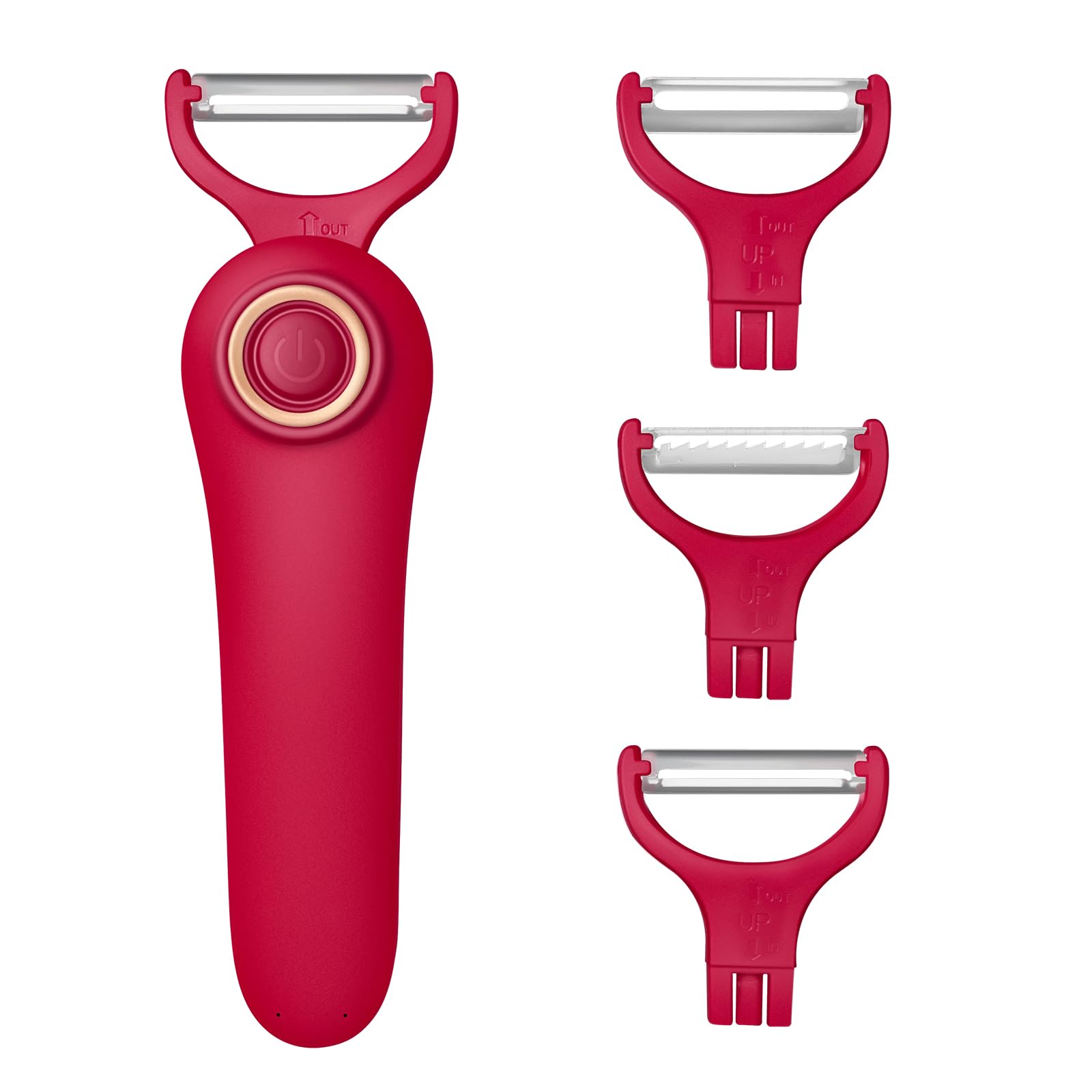 3-in-1 Electric Peeler | Auto Blade for Fruits/Vegetables