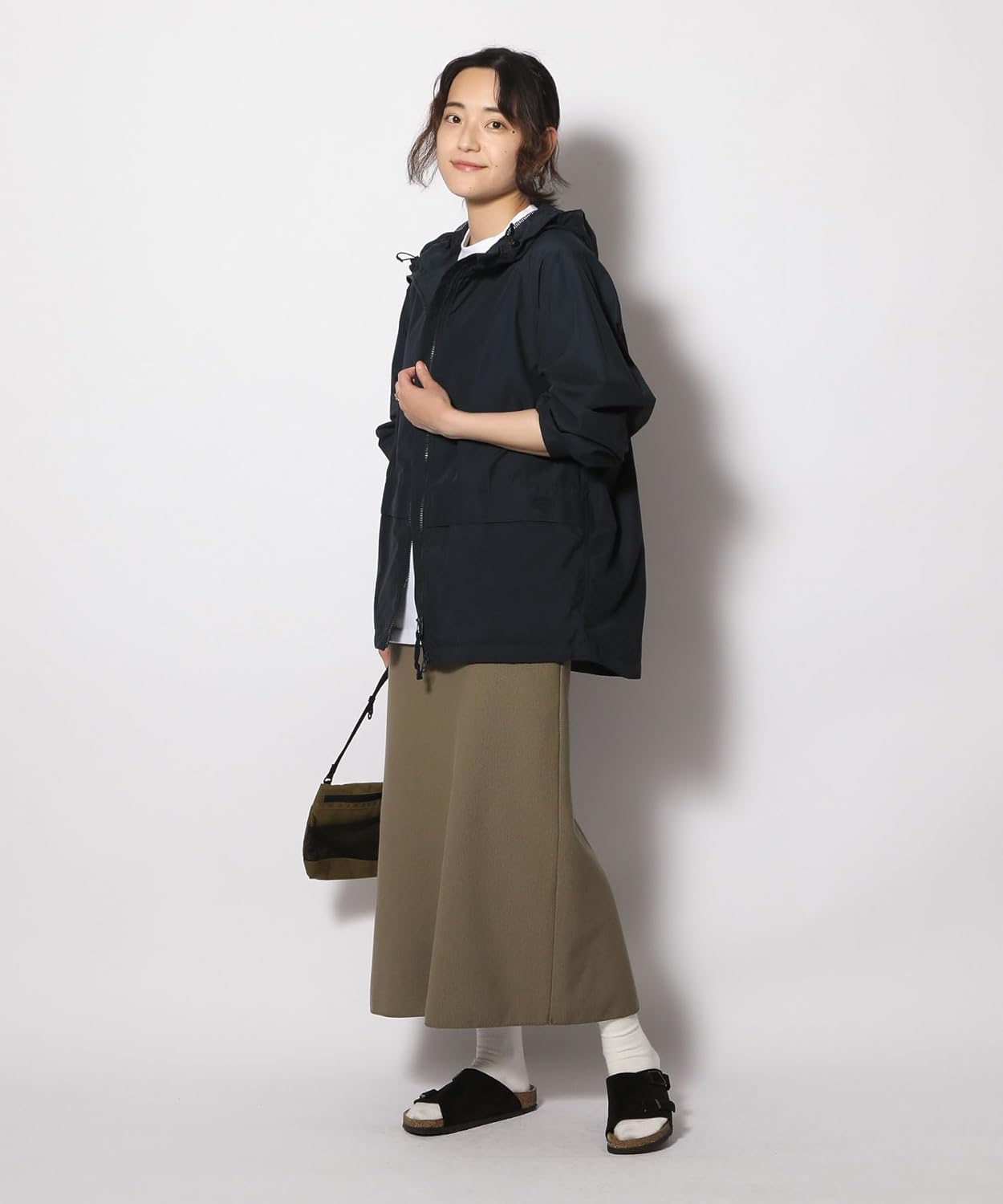 [スノーピーク] ジャケット Light Mountain Cloth Zip Up Parka