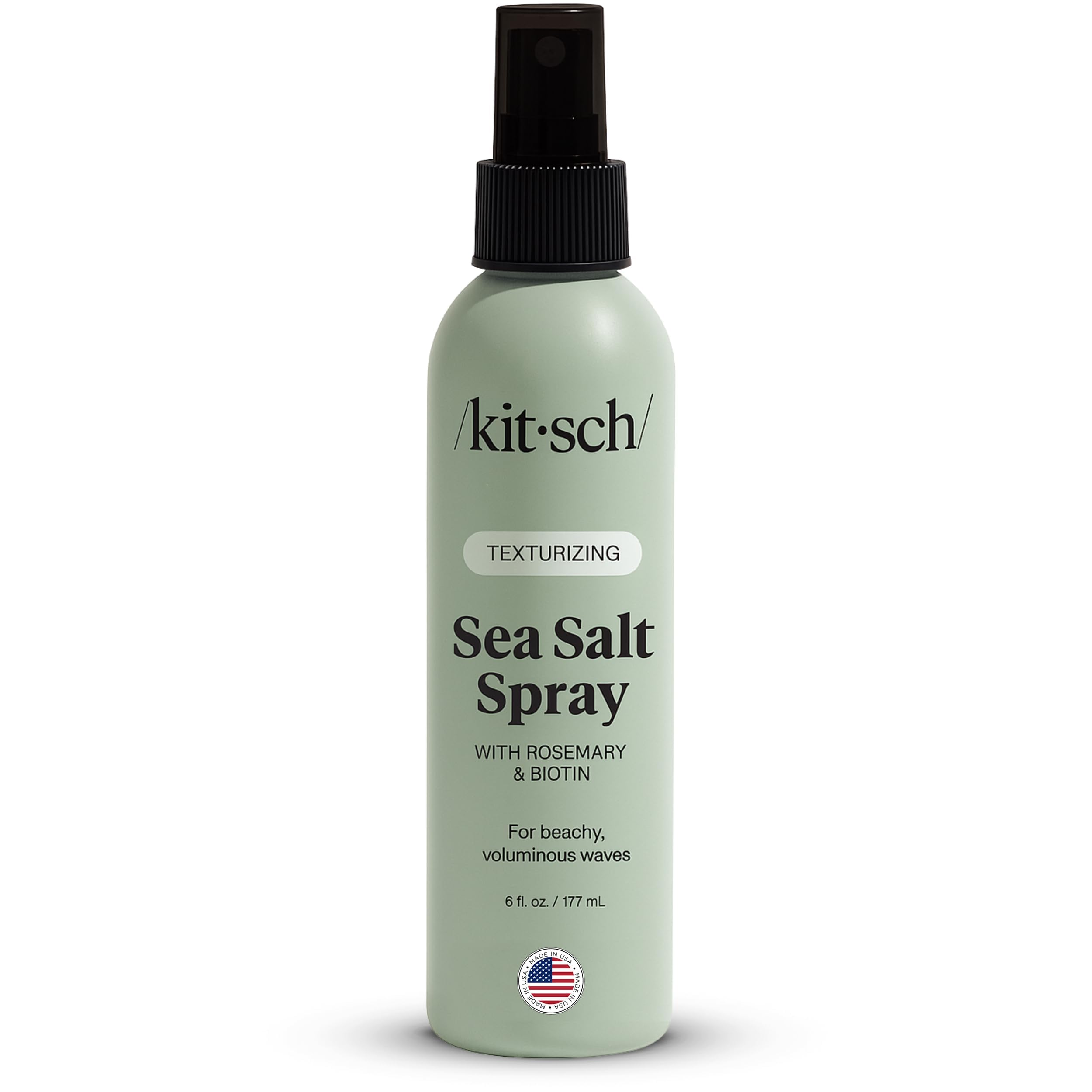Kitsch Sea Salt Spray Für Haare – Mit Rosmarin, Biotin & Magnesium, Für Natürliche Locken & Beach Waves, 177 Ml