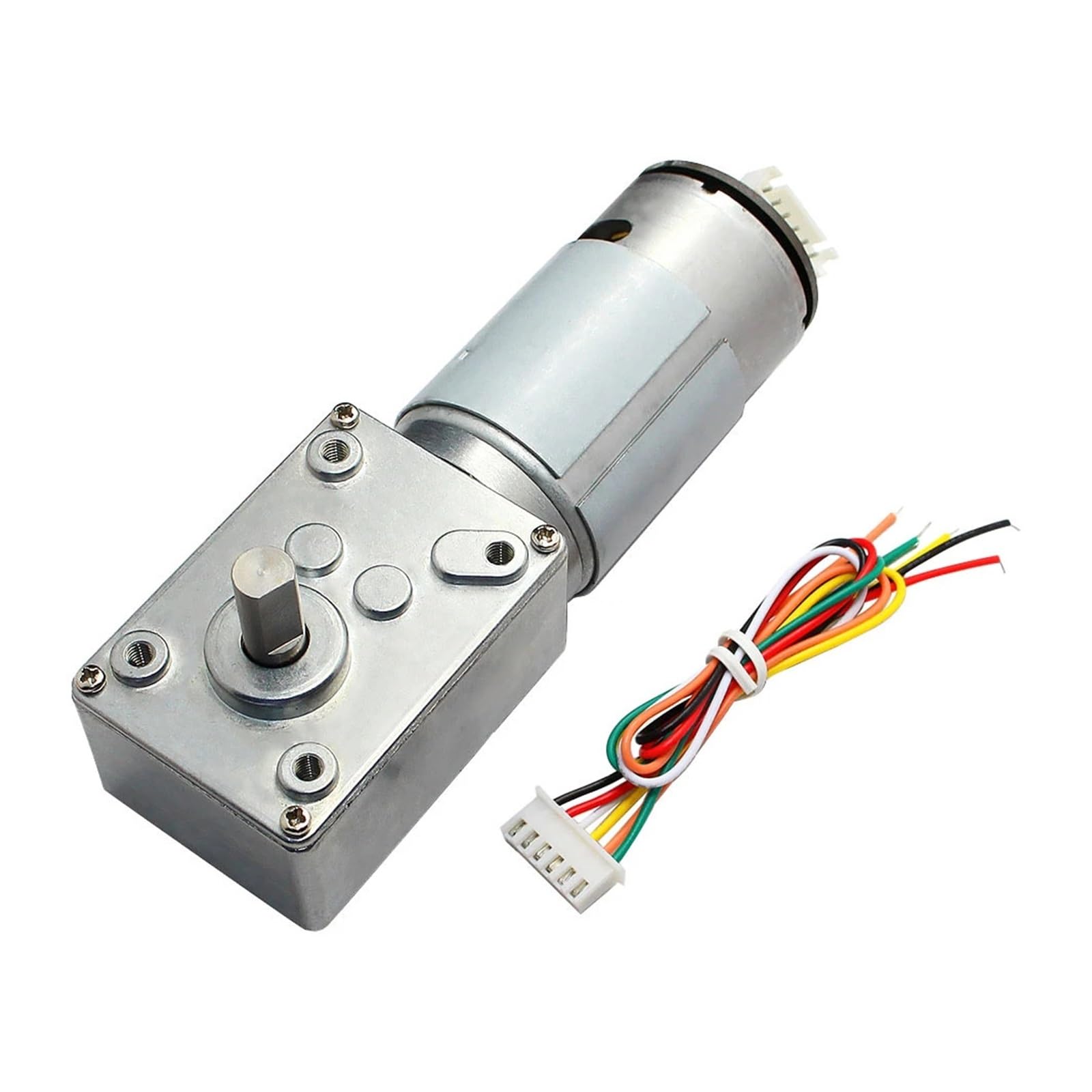 Motor DC 12V 24V con engranaje sin fin y encoder GW4058 de 95W para bloqueo de parking 7