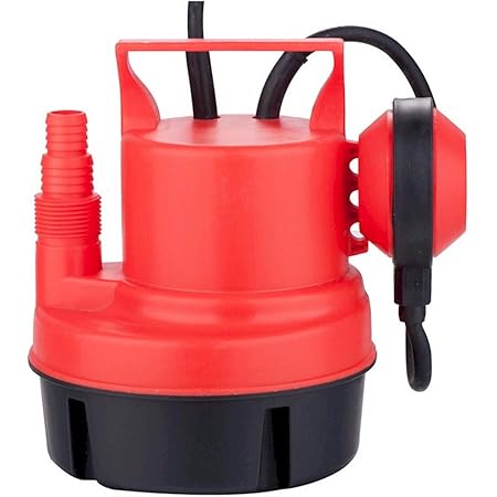 Amazon 最新多機能水中電動ポンプ Scs Mj300 小型軽量大容量5500l H 新自動水深動作機能フロートスイッチ付 Ac100v 300w 台風大雨洪水氾濫 浸水対策 給水 排水ポンプ本体