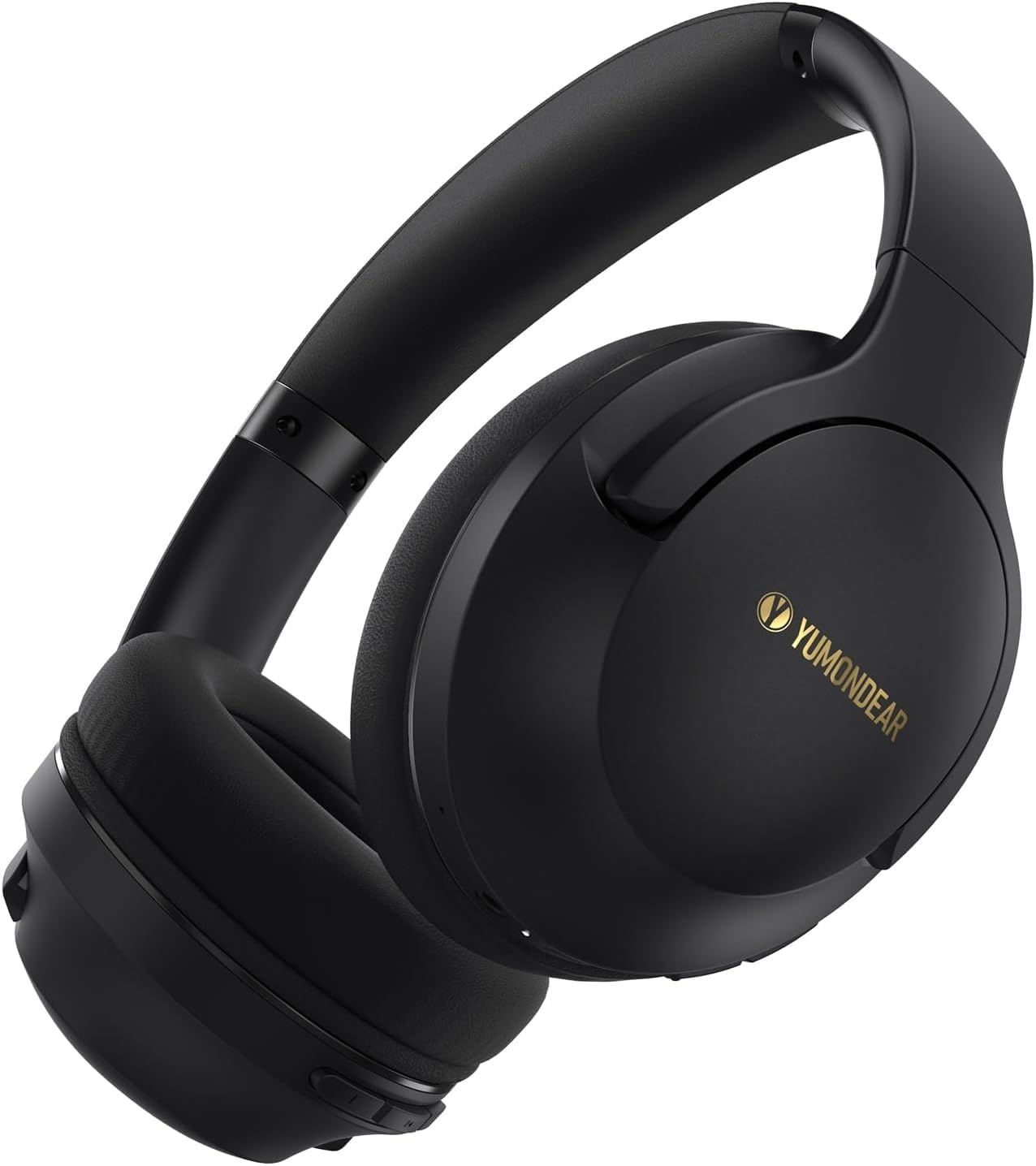 YUMONDEAR Bluetooth Headphones Over Ear, 80H Playtime, HiFi Stereo, 3 EQ | Soft Memory Foam Earpads, Foldable Wireless Headphones, Bluetooth 5.4, ENC Mic, Multipoint Pairing for Home, Office & Travel