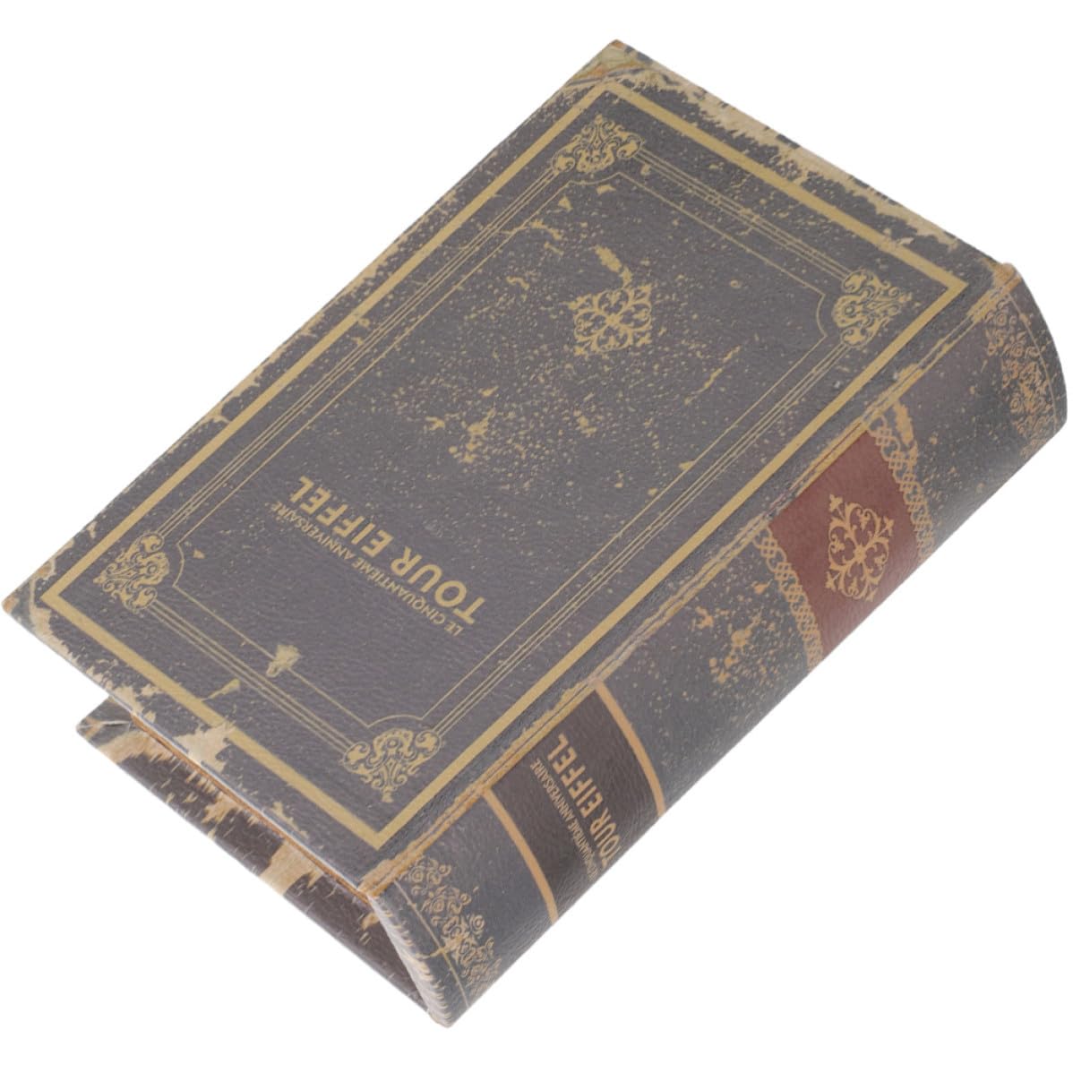 Boîte de rangement livre vintage pour décorer votre table