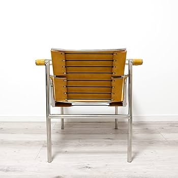 Amazon｜LC1スリングチェア レザー仕様 色タン ルコルビジェ