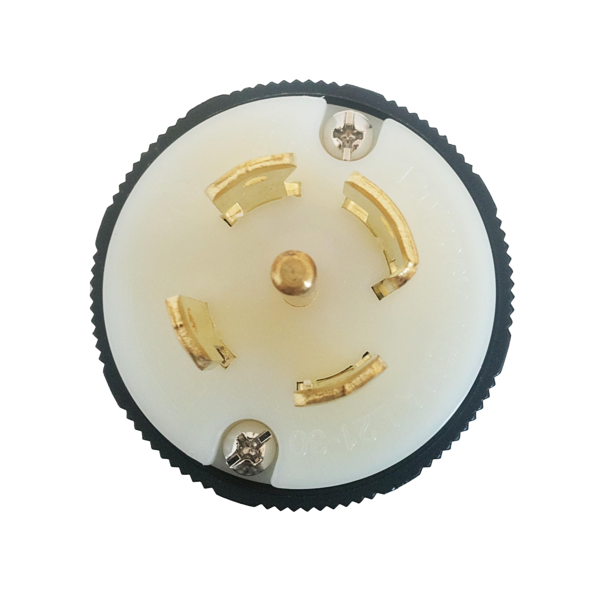 NEMA L21-30 Grounding Locking Plug, 30A 120/208V AC, 4 Pole 5 Wire