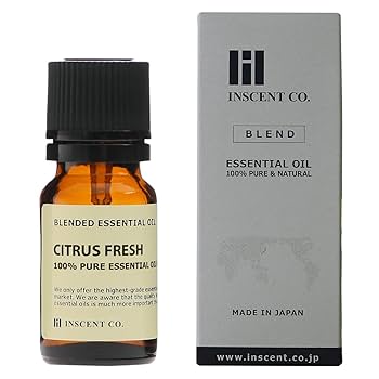 Amazon.co.jp: シトラスフレッシュ 10ml アロマ ブレンド イン