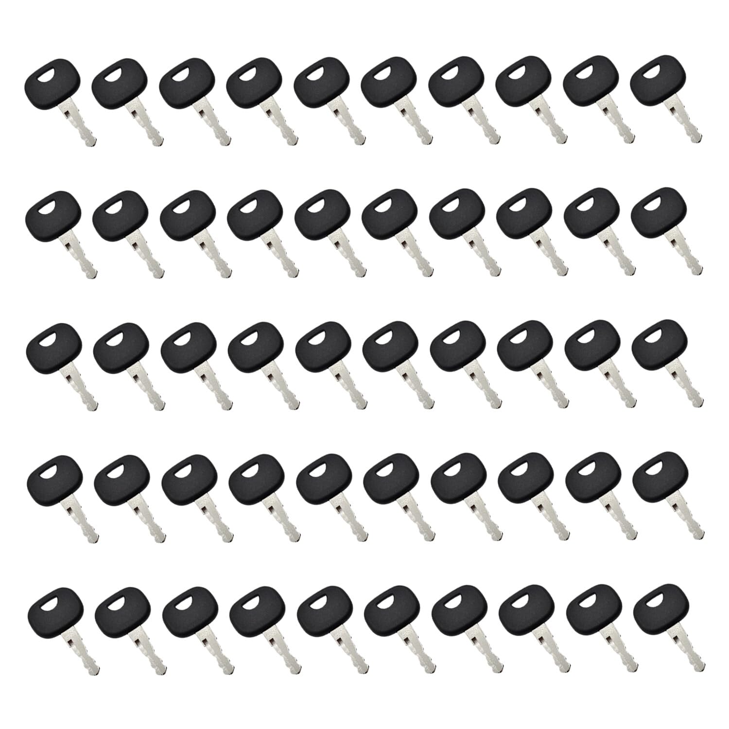 14707 50 PCS Ignition Keys 14603 14707 8U-9569 05755125 940451 8035807 Compatible with Deutz Tractor D07 Series D6007 D6207 D6507 D6807 D6907 Compatible with Dynapac Compactor LG200 LG500