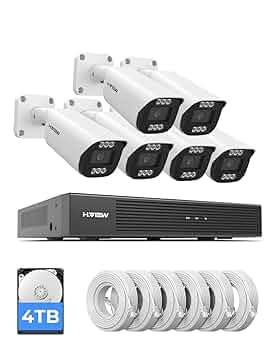 Amazon.co.jp: 【4K画質・発光威嚇・双方向音声】H.View 800万