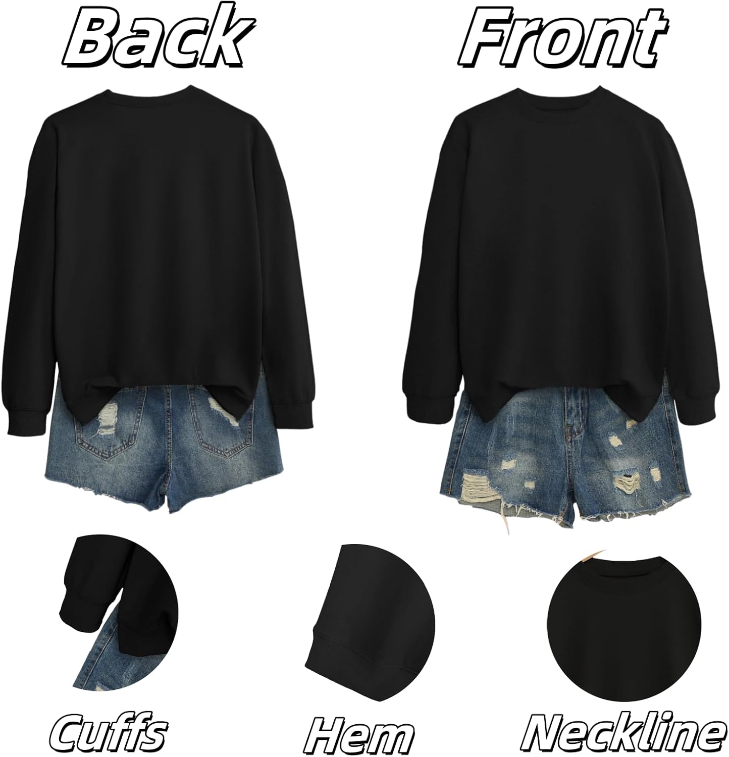 Christian Sweatshirts Women Jesus The Way The Truth The Life Bible Verse Shirt Religious Crew Neck Pullover - Image 5