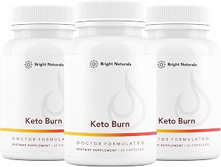 Keto Burn - Keto BHB Supplement for Keto Diet and Energy, 90 Servings