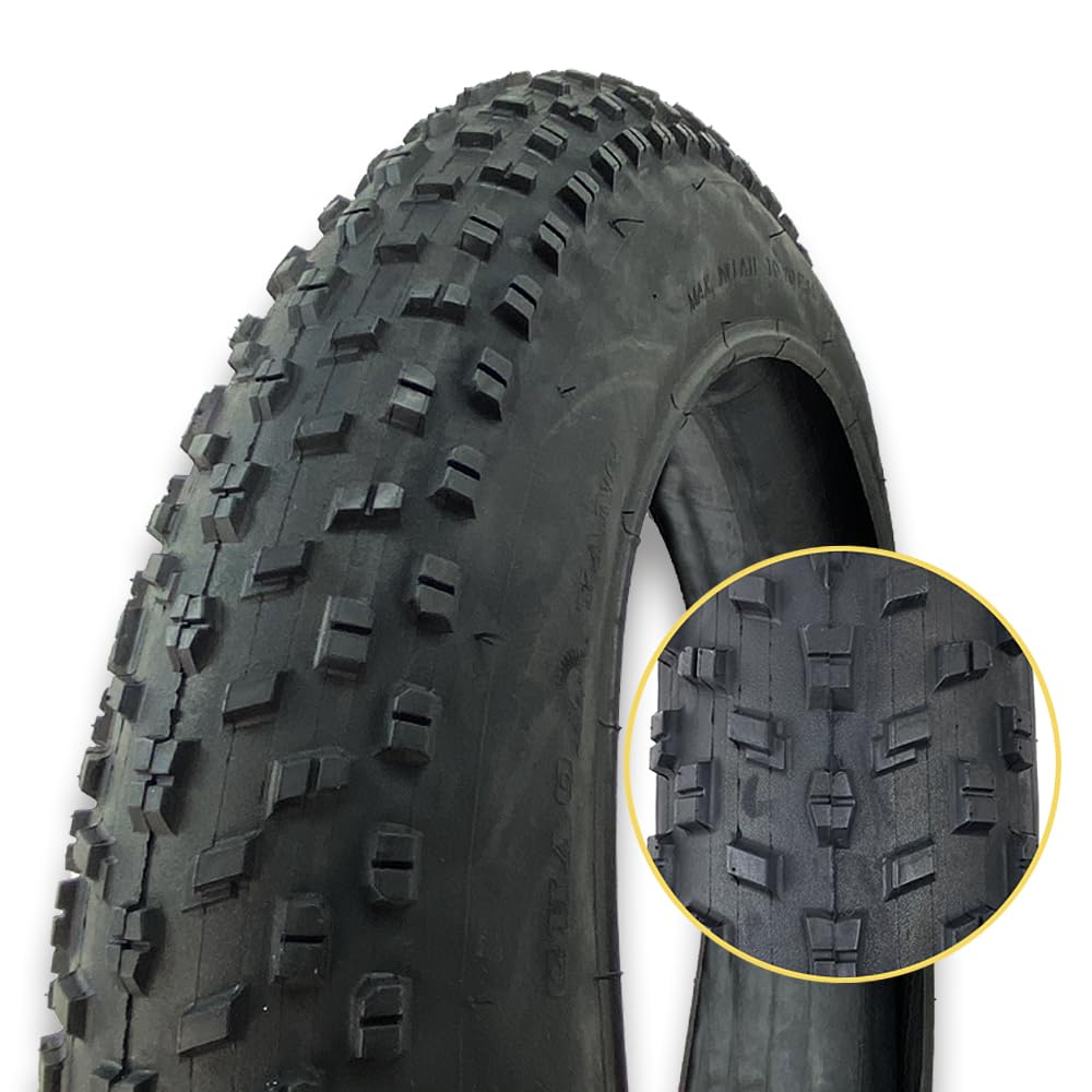 KIT COPERTONE FAT BIKE ANTIFORATURA CAMERA D'ARIA 20 X 4.0 100 90 406 AMERICA VALVOLA