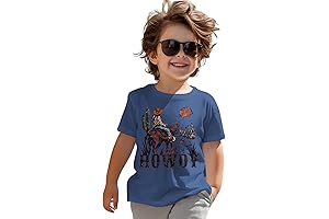 Howdy Shirts Toddler Boys Western Graphic T-Shirt