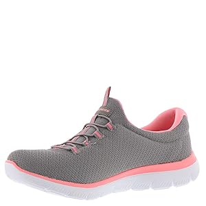 新品未使用品　26.5 グレー紐 軽量　SKECHERS SPORTシューズ SKECHERS スケッチャーズ スニーカー レディース 靴 厚底