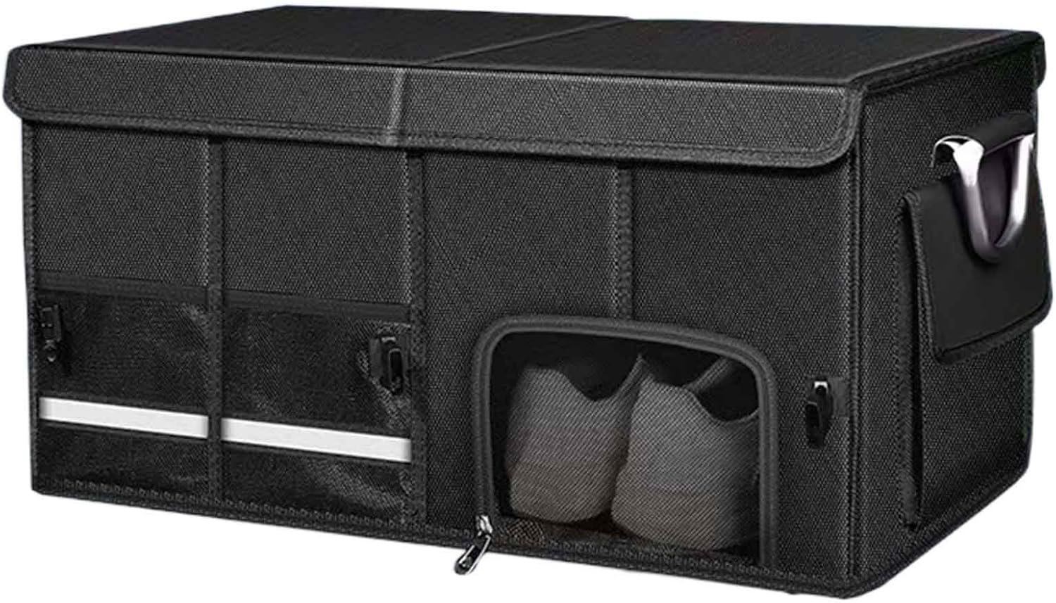 Trunk Organizer: Foldable Car Trunk Storage, Car Trunk Organizer, Large Capacity Car Cargo Organizers, Organization Share