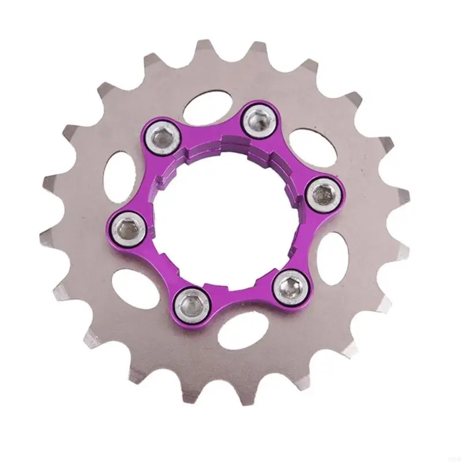 Kaseta Rowerowa A2UF Mountain Bike Freewheels Wysoka wytrzymałość Single Speed ​​Flywheel Stalowe rowery Kasety Rower zębaty(20T)