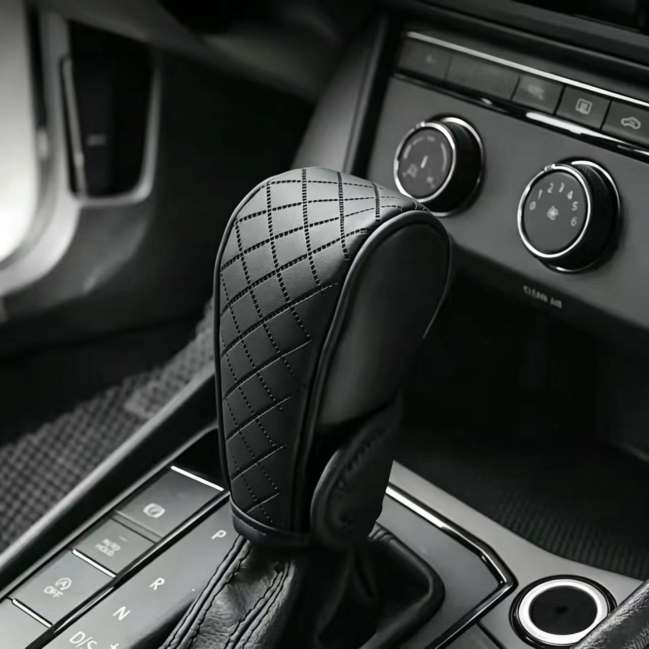 YDSTNiu Gear Shift Knob Cover for FIAT Talento Bj. 2016-2020, Gear Stick Gaiter Shifter Lever Boot Sleeve Car Interior Protector Scratch Protection