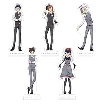 文スト　ヤングエース　アクスタ 太宰治＆中原中也、中島敦＆芥川龍之介 Amazon.co.jp: YJGET 文豪ストレイドッグス アクリルスタンド