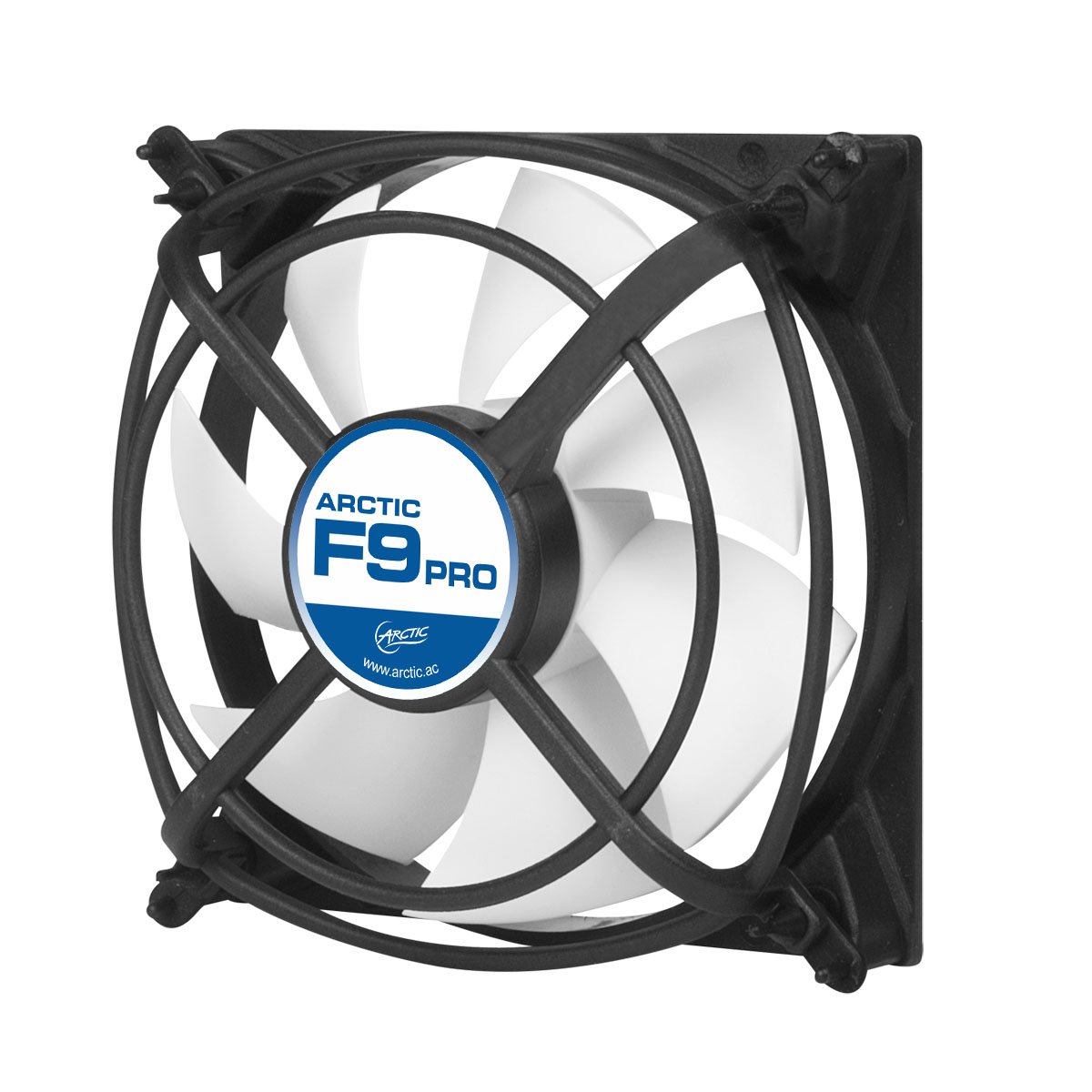 ARCTIC F9 PRO - 92mm Fluid Dynamic Bearing Low Noise Case Fan with Unique Anti-Vibration System - Innovative Design - Efficient Ventilation