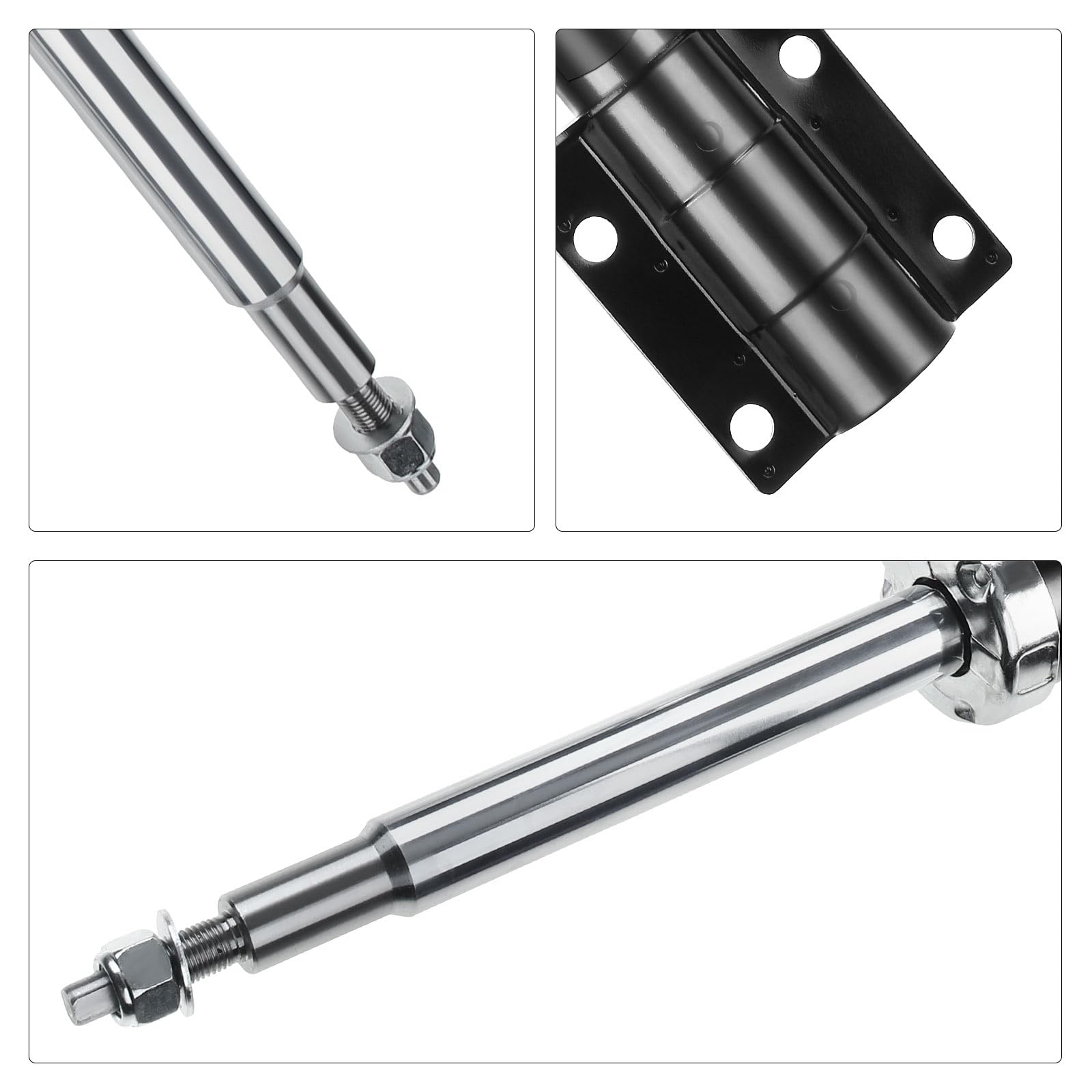 Frankberg 2 ammortizzatori anteriori da 696 mm a pressione di gas | Compatibile con: Ducato pianale/telaio 230_, Ducato pianale/telaio 230, Ducato Bus 230, Boxer pianale/telaio 244, Ducato