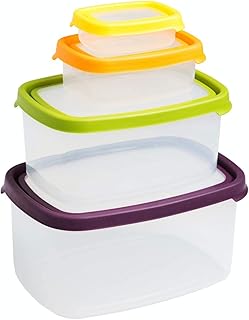 Wham® 40540 Seal IT Food Box 5 pojemników na zapasy, pojemniki do przechowywania żywności