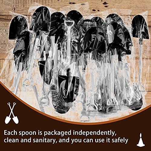 Bbto 6 Pieces Cone Shaped Molded Candles 50 Pieces Plastic Shovel Shape Novelty Spoons Construction Party Supplies Traffic Cones Candles For Birthday Cakes Decorations Toppers Construction #TOP6