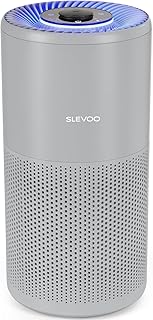 Purificador de aire para habitaciones grandes de hasta 102 m², ideal para dormitorios en solo 1 hora, el purificador de aire H13 True HEPA reduce eficazmente el 99,97% de humo, polvo fino y pelo de