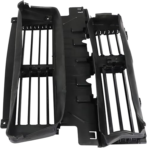 Miniatura 4 de HS7Z8475A HS7Z8475C Soporte de radiador Rejilla de obturador Asamblea de Coche Tanque de Agua Recambio de Cubierta para 2017 2018 2019 Fusion