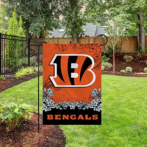Image of Rico Industries NFL Standard /Primary 13 inch x 18 inch Double Sided Garden Flag - Great Gift for Men, Women, & Fans