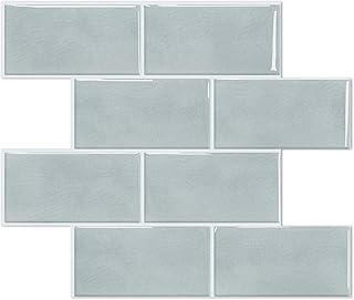 STICKGOO 10-Sheet Peel and Stick Subway Tile, Stick on Tiles Backsplash ...