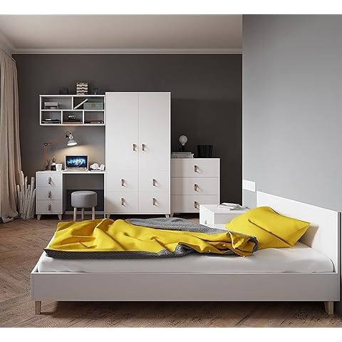 Polini Home Möbel Set New Classic 5-teilig Schlafzimmer Jugendzimmer Cover