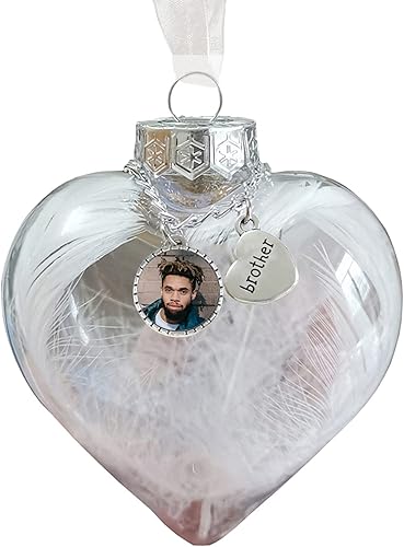 Miniatura 7 de Adornos de Navidad  Decoración para árbol de Navidad  Adorno de bola de fotos personalizada, adorno de bola de Navidad inastillable para vacaciones,