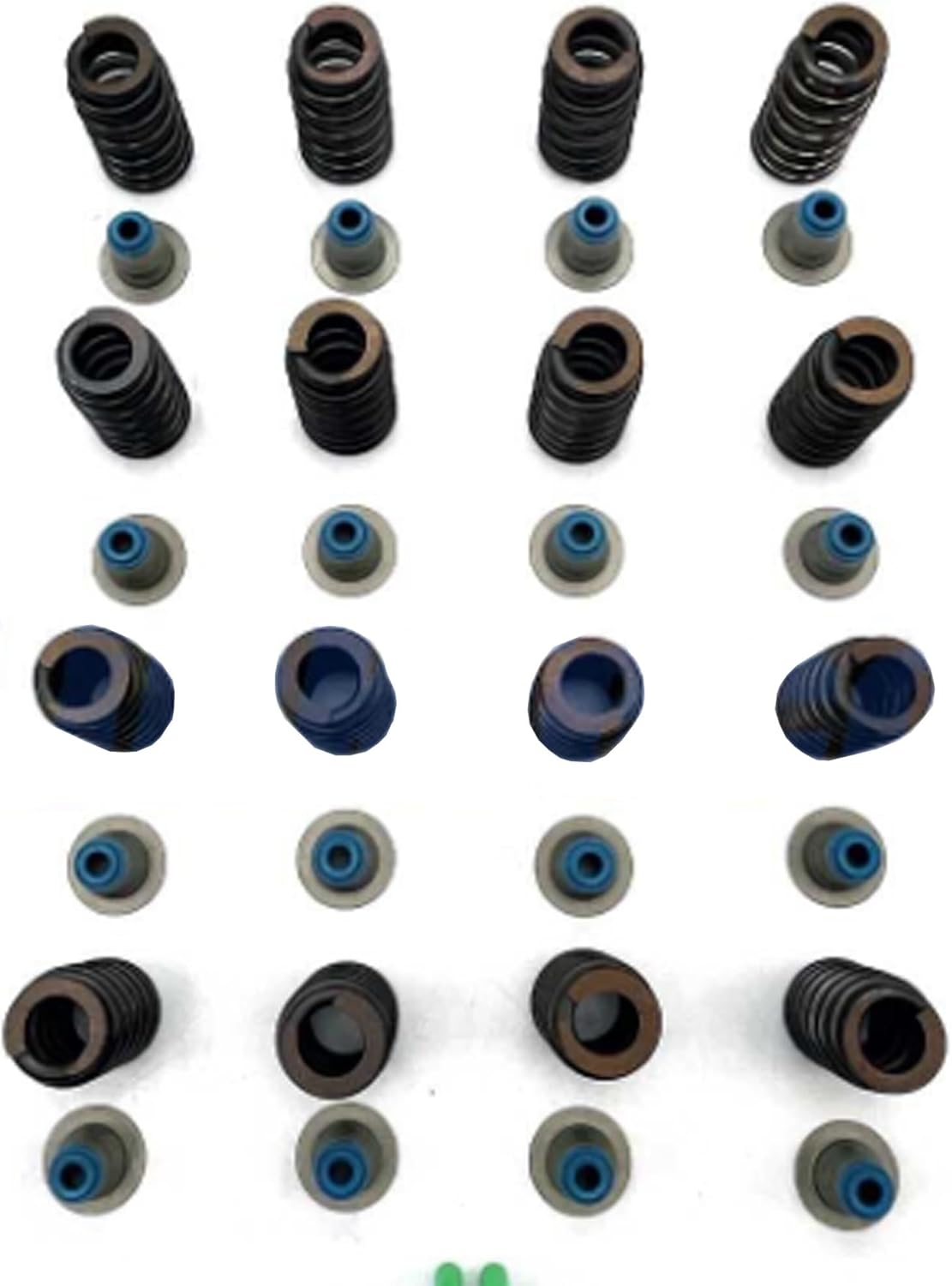 .560'' Lift LS6 Beehive Valve Springs and Hat Seals Fit For Chevy Gen II III IV LS Engines 4.8 5.3 5.7 6.0 6.2 7.0 SP011-16 Replaces ERV1415 SP011-16 12713265 12499224