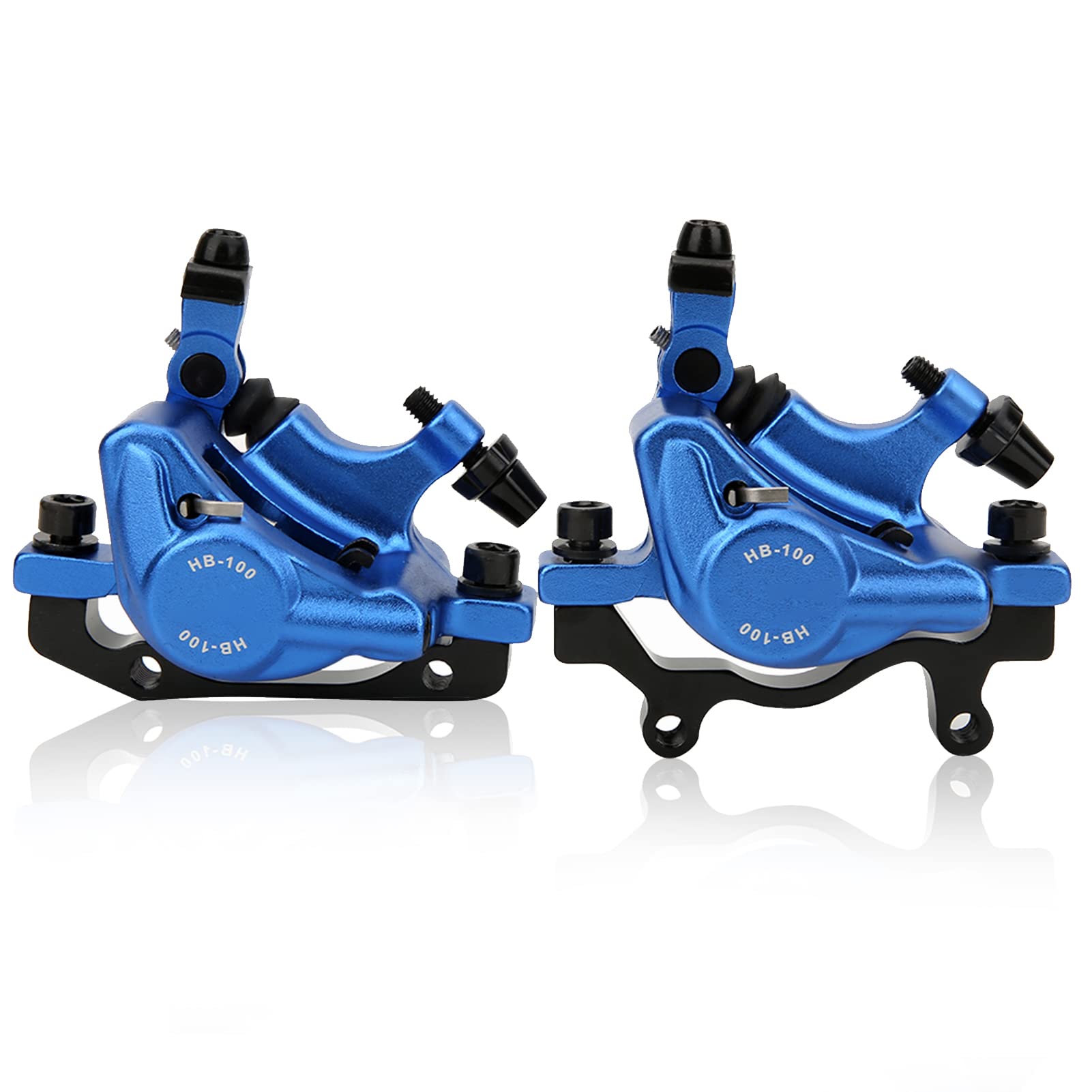 Freno A Disco Idraulico Per MTB - Pinze Anteriori/Posteriori, Per Rotore 160mm, Lega Alluminio - Foto 5