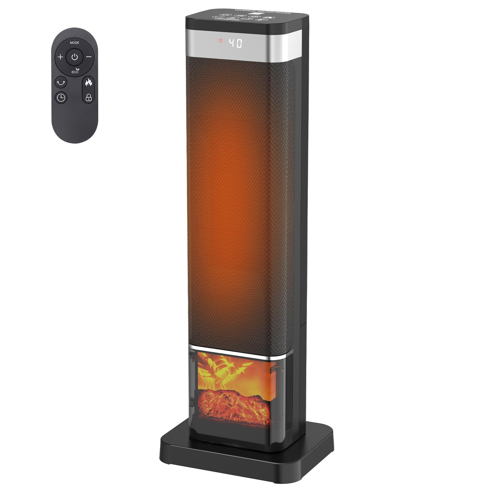 SURFOU Electric Fan Heater - 2000W, 40dB, 24H B0H4135QDZ