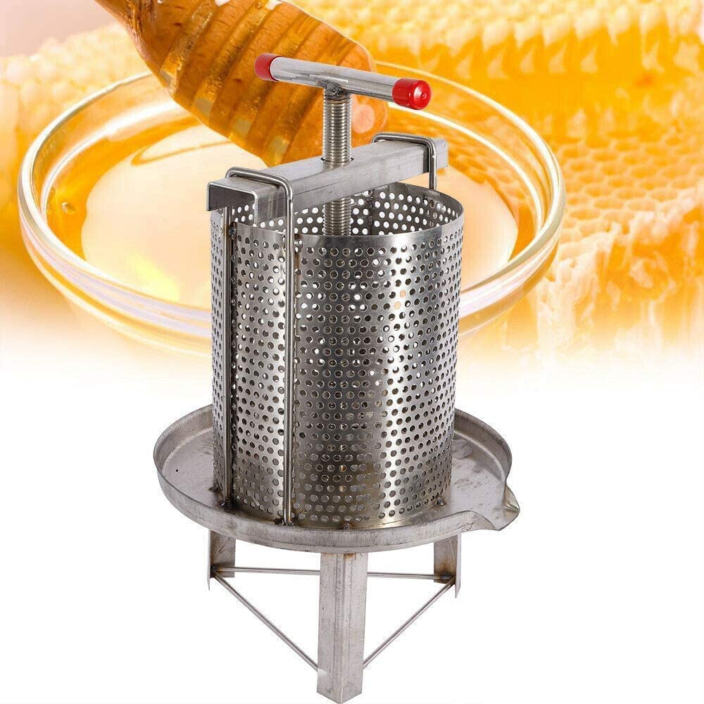 Amazon | KALELAISU 蜂蜜 圧搾機 養蜂器具 10L大容量 2級濾過