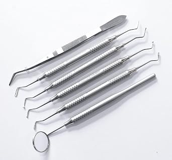 Dental Composite Filling Restorative Kit 6-Piece Sets of Instruments