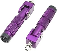 Vista 21 de M8 Estriberas Plegables para Motocicleta Estriberas Delanteras Coche Eléctrico Antideslizantes Reposapiés Traseros Bicicleta 90 Grados Fijo Plegable